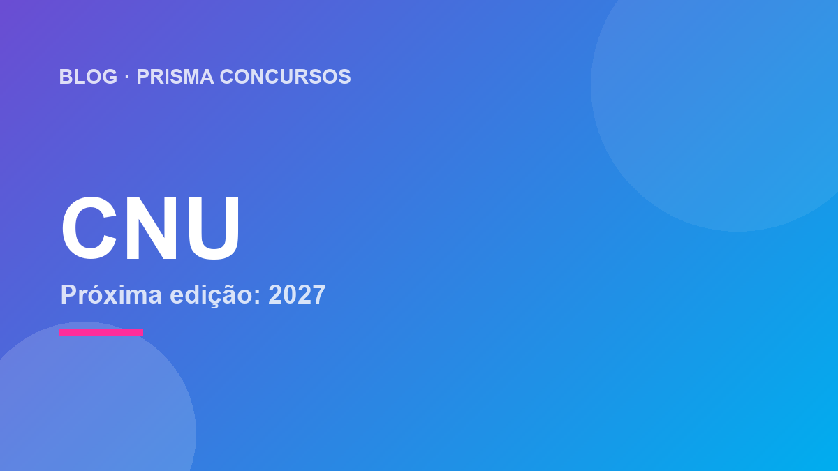 CNU fica fora de 2026 por causa das eleições; governo mira edição permanente a partir de 2027