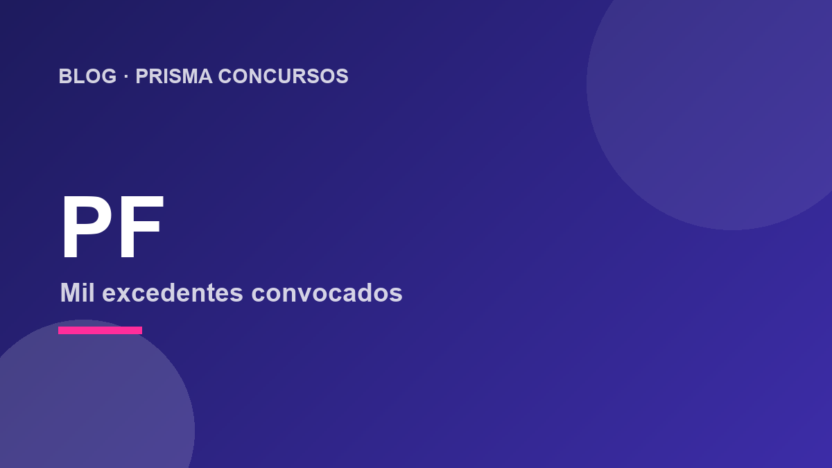 PF descarta novo concurso em 2026 e convoca mais mil excedentes